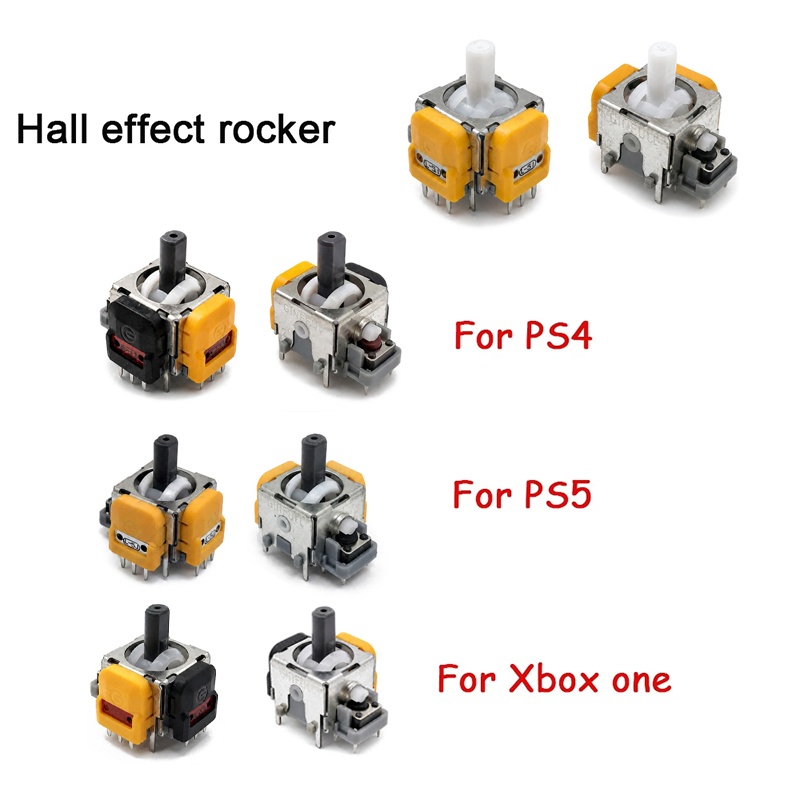 Joystick Module - 2-10pcs Hall Effect Joystick Potentiometer Module