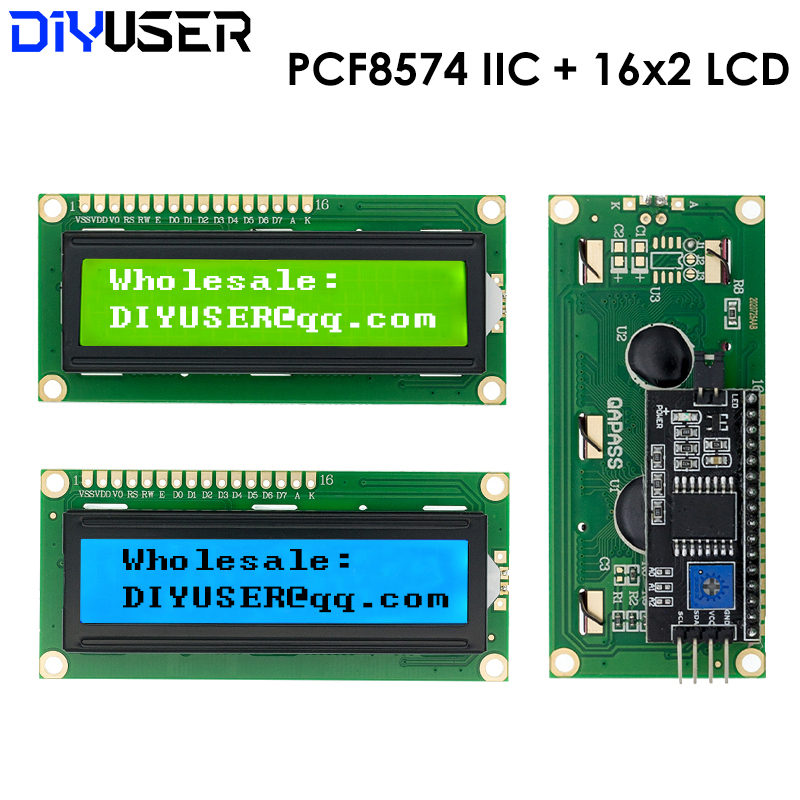 LCD1602 1602 LCD Module Blue / - Lcd 1602 review and price