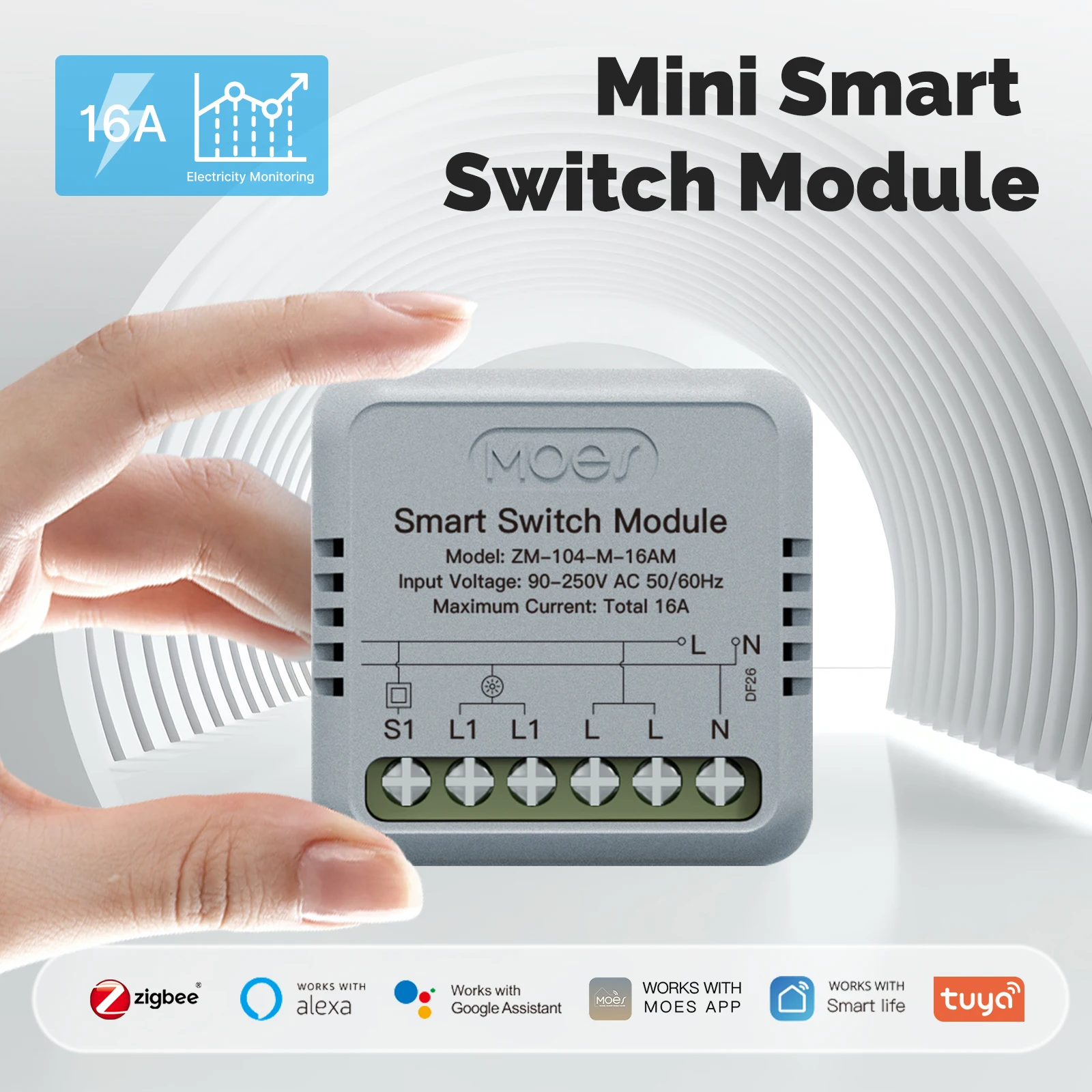 MOES Tuya ZigBee Smart Switch  - Relay Module 1 Channel review and price