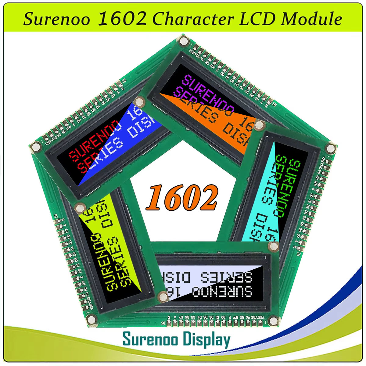 Surenoo 1602 16X2 162 5V 4-Bit - Lcd 1602 review and price