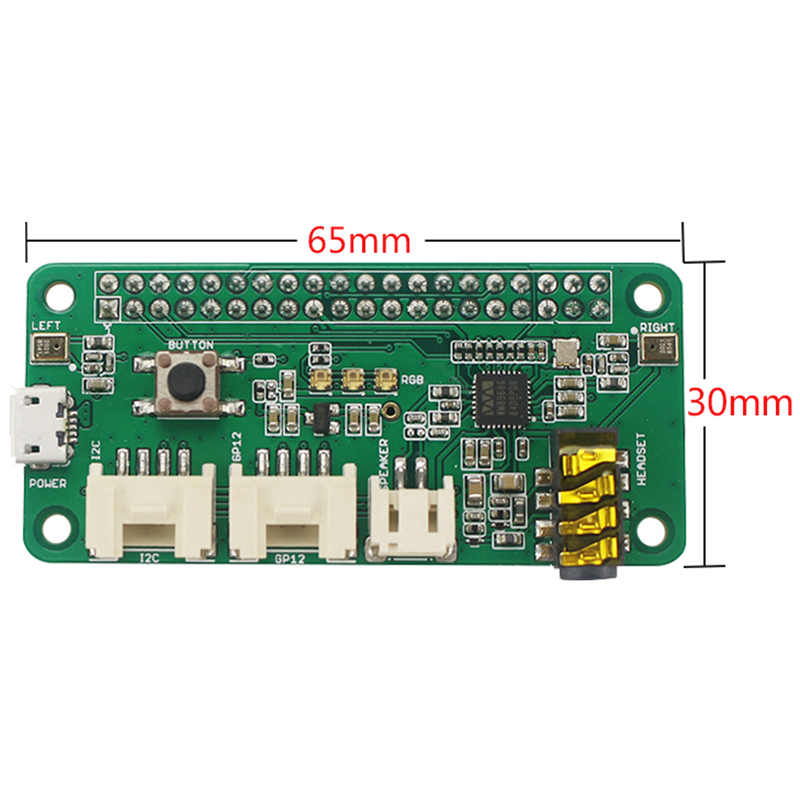 ReSpeaker 2-Mics Pi Hat for 4  - Microphone Module review and price