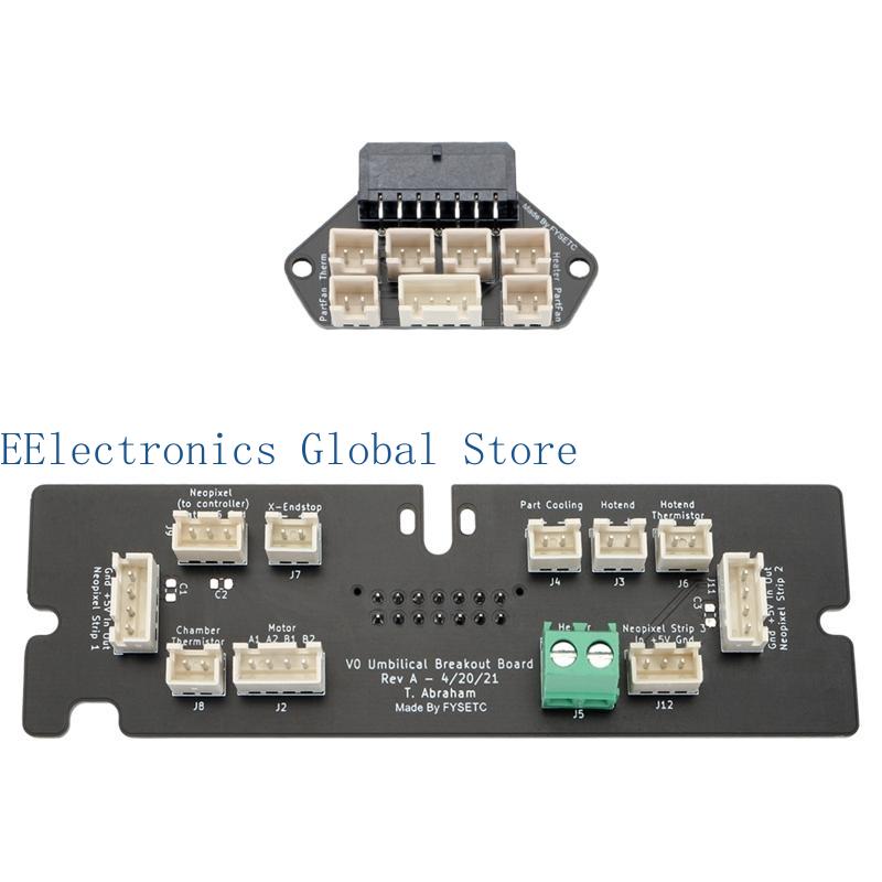 462B VORON V0.1 UMBILICAL PCB  - Neopixel review and price