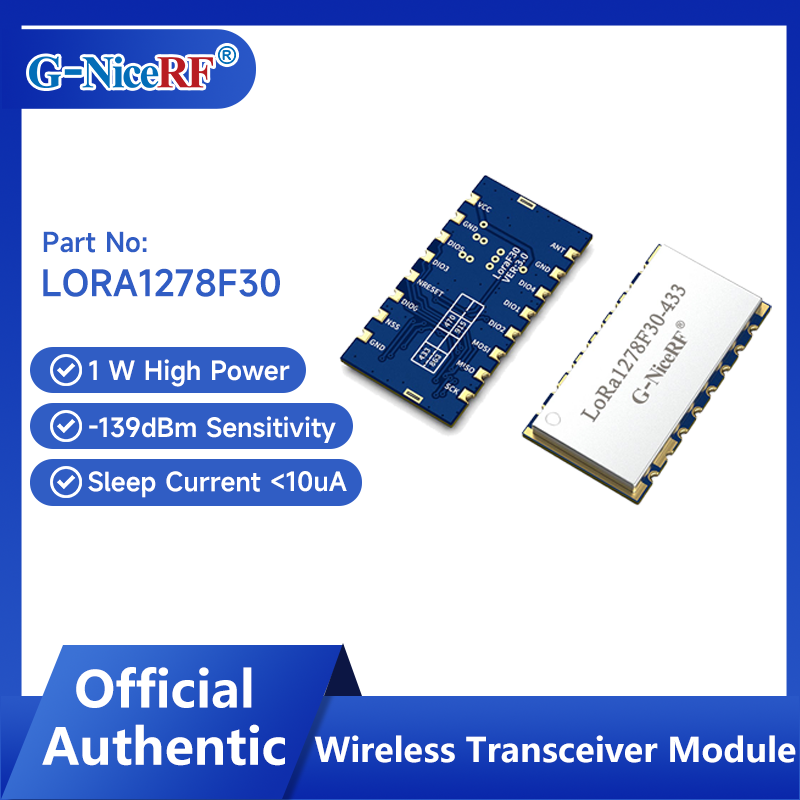 G-NiceRF | 2PCS LoRa1278F30 1W - Lora Sx1278 review and price