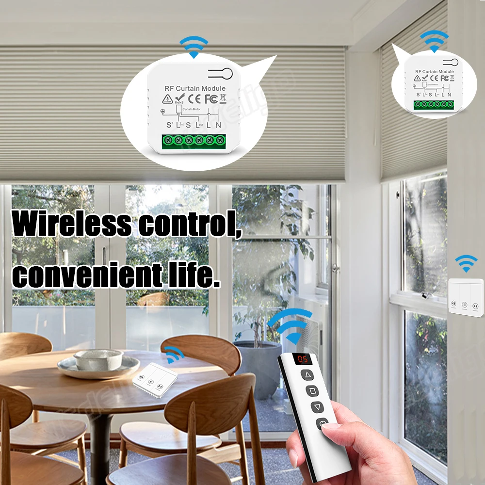 433 MHz RF Curtain Switch Modu - Joystick Module review and price