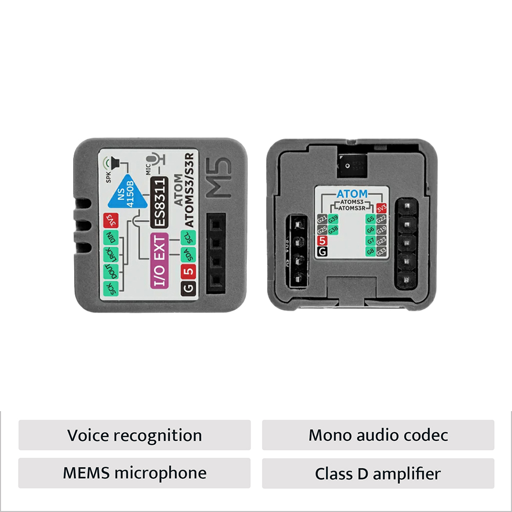 M5Stack Atomic Voice Base ES83 - Microphone Module review and price