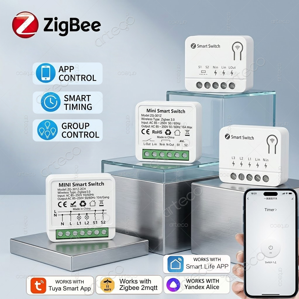 Tuya Zigbee Mini DIY Smart Swi - Relay Module 1 Channel review and price