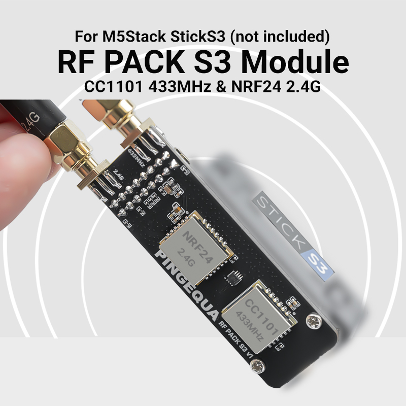 M5Stack StickS3 Dual-Band Modu - Nrf24L01 review and price