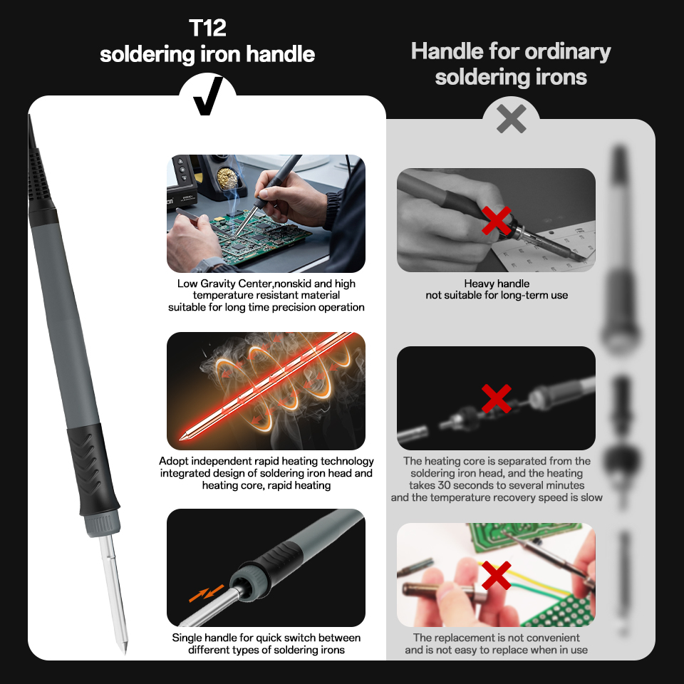 T12 Soldering Station BK969D+  - Soldering Iron Temperature Probe review and price