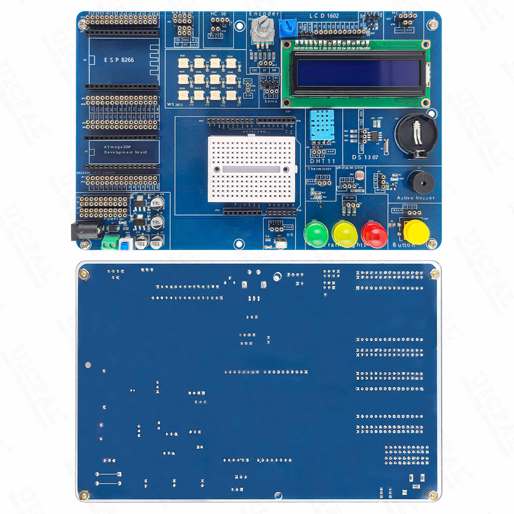 ESP8266 ATmega328P IOT Develop - Lcd 1602 review and price