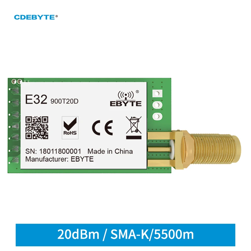 Ebyte E32-900T20D V8 LoRa 868M - Lora Sx1278 review and price