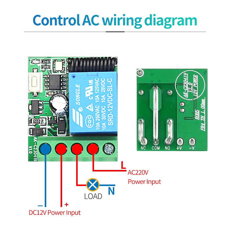 433MHz DIY Wireless Switch DC1 - Joystick Module review and price