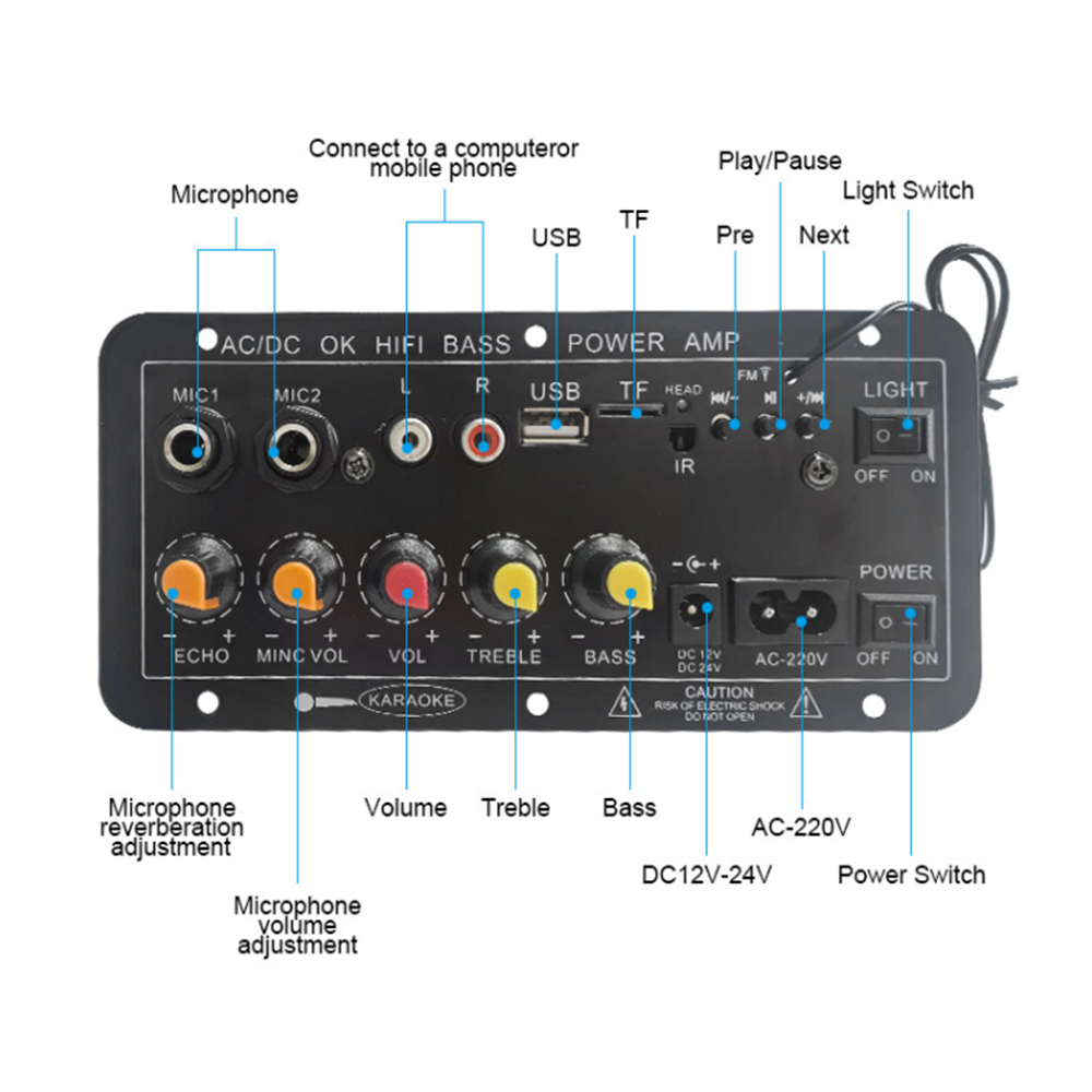 D10 Digital Bluetooth Amplifie - Microphone Module review and price