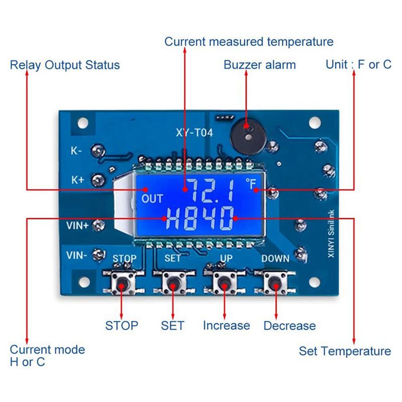 DT17 2X 12V DC Digital Tempera - Thermocouple Module K Type review and price
