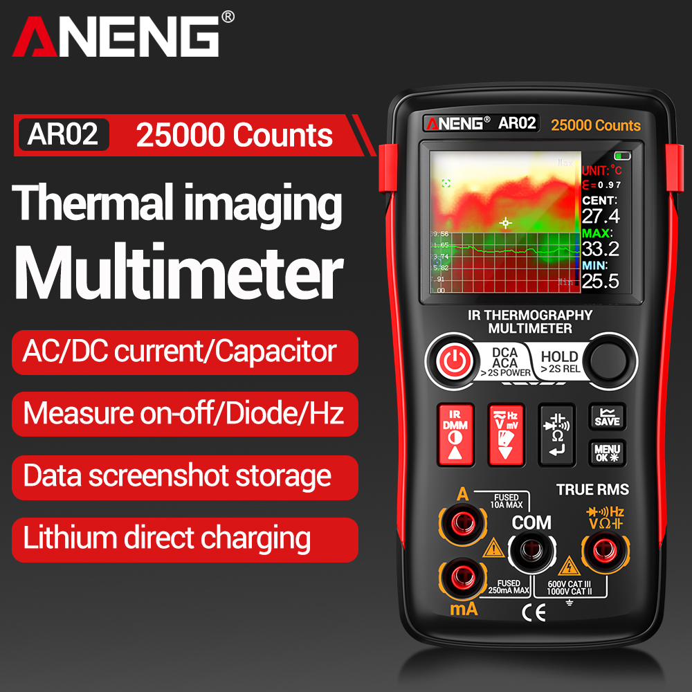 ANENG Thermal Imaging Multimet - Tft Display 2.4 review and price