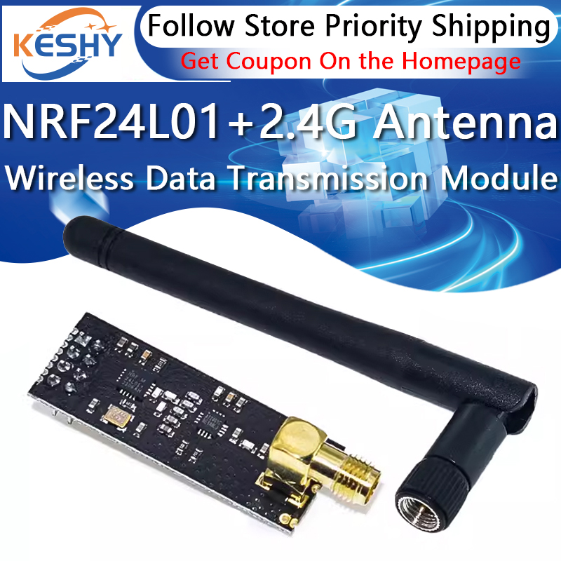 NRF24L01+ 2.4G Wireless Data T - Nrf24L01 review and price